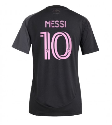 Inter Miami Lionel Messi #10 Segunda Equipación Mujer 2025-26 Manga Corta